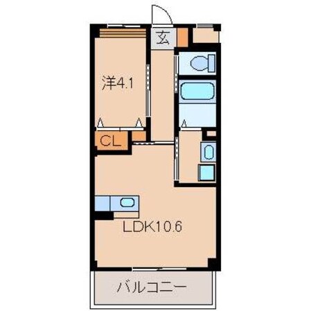 紀三井寺駅 徒歩12分 3階の物件間取画像